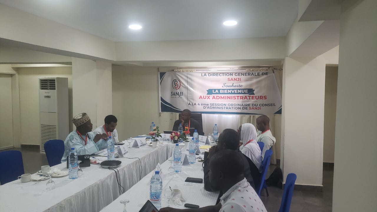 Assemblée générale de SANJI SA à l'hôtel Suita de Bastos, Yaoundé
